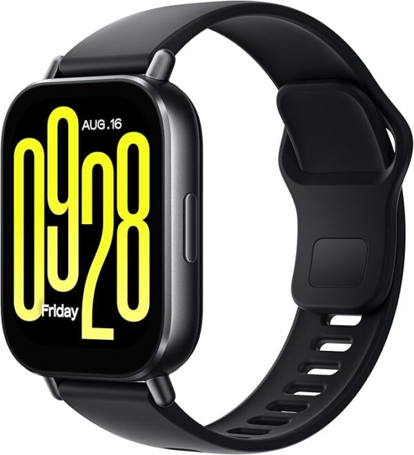 Xiaomi Redmi Watch 5 Active, Llamadas Bluetooth, Pantalla LCD de 2 Pulgadas, Monitor de frecuencia cardíaca, 140 Modos Deportivos, hasta 18 días de autonomía, Negro (Versión ES)