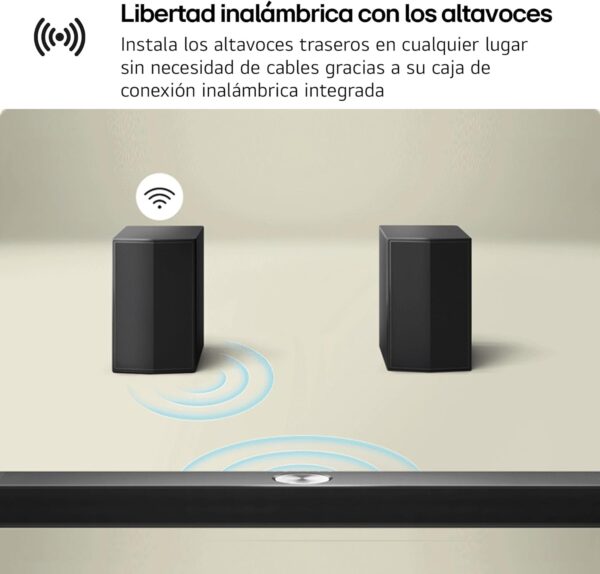 LG S40TR - Barra de Sonido Inteligente, 400W Potencia y 4.1 Canales - Imagen 5